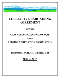Licensed Employee Collective Bargaining Agreement