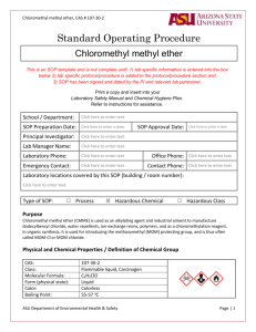 Chloromethyl methyl ether