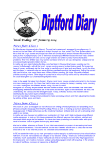 Diptford Diary 160115