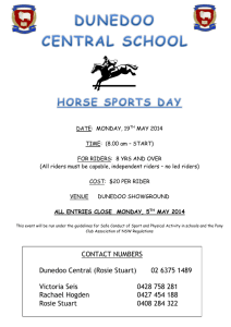 DCS Horse Sports 2014 - Mendooran Central School
