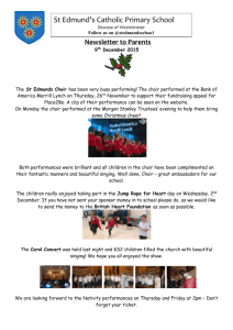 Newsletter 9 December 2015 - St Edmund`s Catholic Primary School
