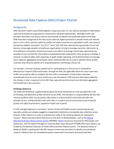 SDC Project Charter