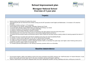 Summary Plan for RETENTION