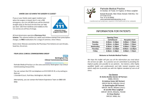 Patient Information Leaflet 2016 A5