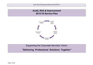 Audit, Risk & Improvement - Shetland Islands Council