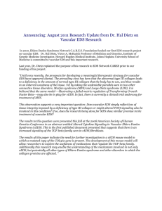 Announcing: August 2011 Research Update from Dr. Hal Dietz on