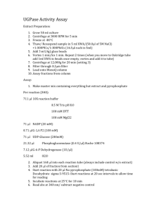 UGPase Activity Assay