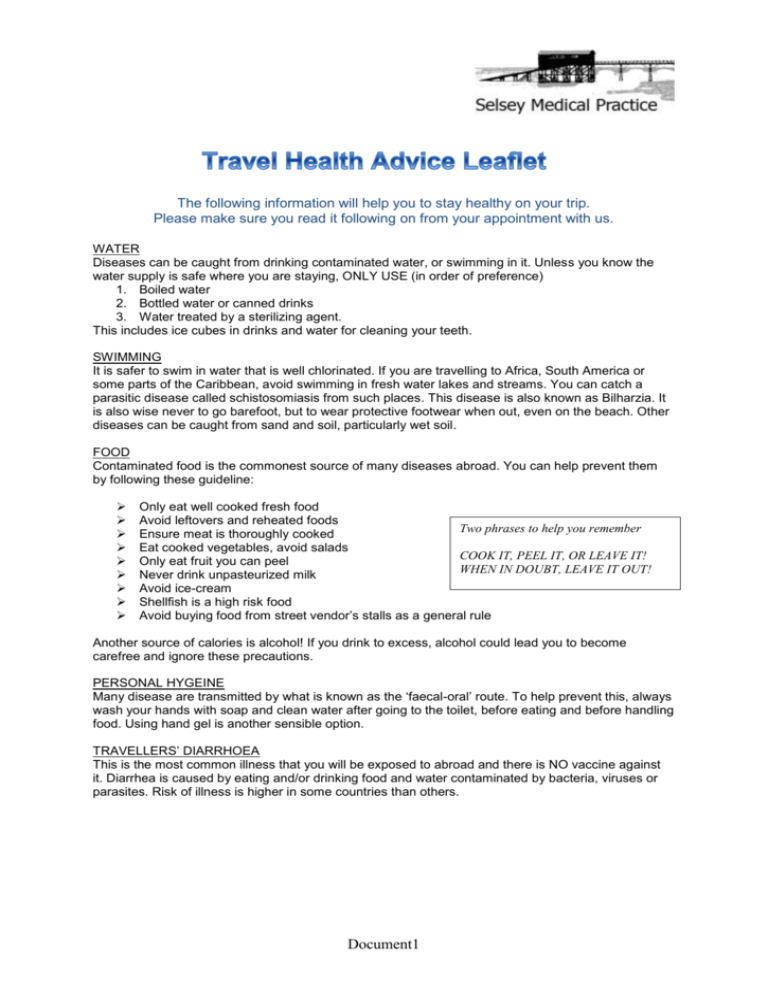 travel health uk shenfield