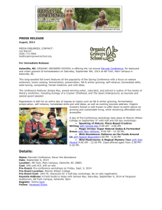 Press Release as a .doc - Organic Growers School