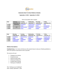 DataCation Back-To-School Webinar Schedule September 2, 2014