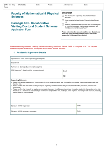 Gradaute School Student Conference Fund Guidelines & Applicatio
