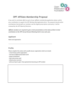 If you wish to contribute effort as part of your affiliate membership