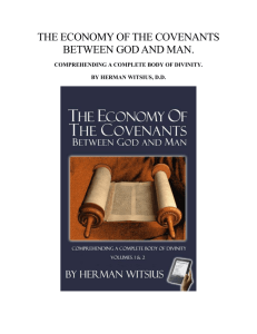 the economy of the divine covenants - book i