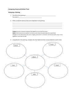 Comparing Visual and Written Texts