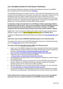 2015 EASTBIO DTP PhD Project Proposal Form jh