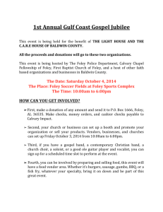 1st Annual Gulf Coast Gospel Jubilee