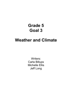 Weather and Climate - Wikispaces