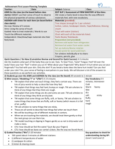 Lesson Planning Format
