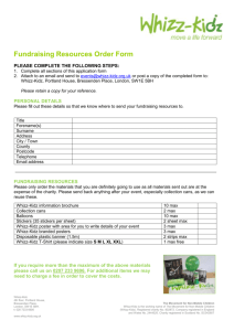 Order your fundraising resources