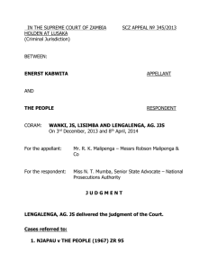 ENERST KABWITA AND THE PEOPLE - JUDGMENT 8