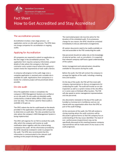 How to Get Accredited and Stay Accredited