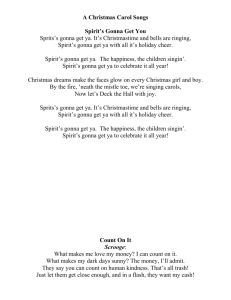 A Christmas Carol Songs