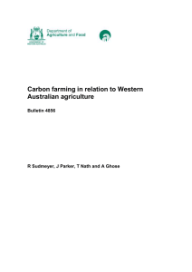 Carbon farming activities - Department of Agriculture and Food