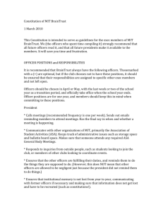 Constitution of MIT BrainTrust 2012