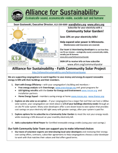 2015 Community solar benefits in depth