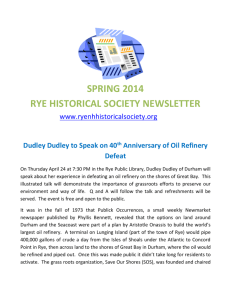 Spring Newsletter, 2014 - Rye Historical Society