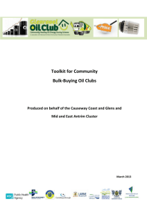Community Bulk Buying OIl Scheme Learning Toolkit