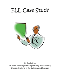 ELL Case Study