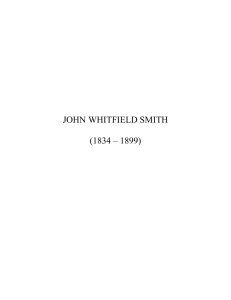 JOHN WHITFIELD SMITH