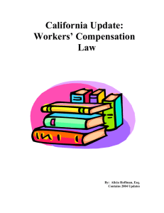 the basics of workers compensation