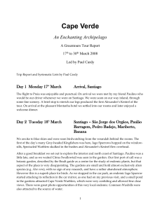 Cape Verde - Greentours