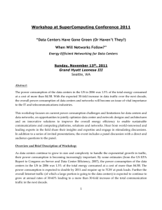 Workshop at SuperComputing Conference 2011