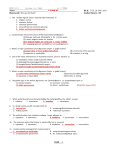 H007-014 Review for Test 1/19/2015 Name: ANSWERS __ DUE