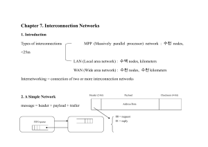 Chapter 7. Interconnection Networks