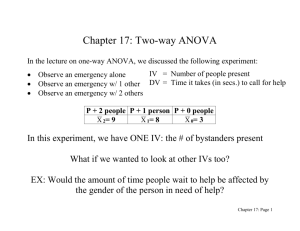 Chapter 17 two-way anova