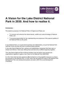 The Lake District National Park Partnership