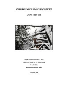 2007-2008  Winter Wildlife Report