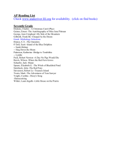 Ap Reading List - Snake River School Community Library