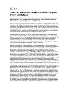 Time and Revolution - Harvard University