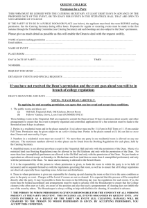 Party Permission Form