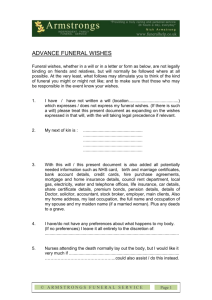 Word Doc - Armstrongs Funeral Service