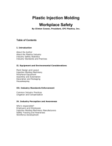 Plastic Injection Molding - Consolidated Consultants Co.