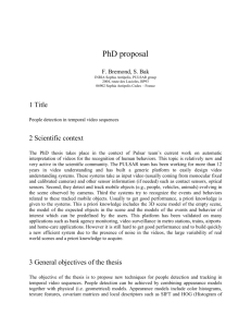 PhD proposal - Sophia Antipolis