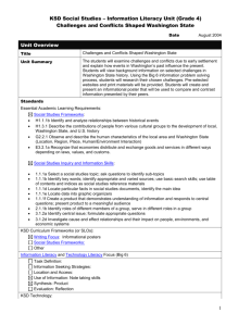 KSD Technology-Integrated Unit Plan