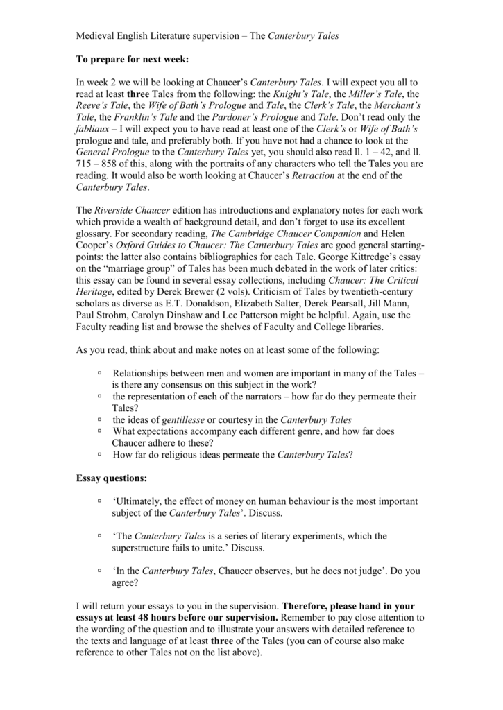 The Canterbury Tales Online Writing Schools also Examples Thesis Statements Essays Buying College Reports