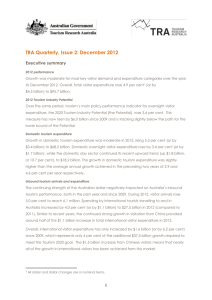 DOC - Tourism Research Australia